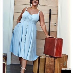 Torrid Light Blue Dress